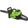 GREENWORKS 60 Volt Accu Kettingzaag zonder accu en lader GD60CS40