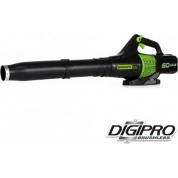 GREENWORKS 60 Volt accu Bladblazer zonder accu en lader GD60AB