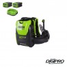 GREENWORKS 60 Volt accu bladblazer inclusief 2  2.0Ah accu's en een 60 Volt lader GD60BPBK2X