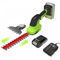 GREENWORKS 24 Volt accu Gras-Struikenschaar G24SHTK2