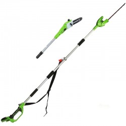 GREENWORKS 24 Volt accu takken en heggenschaar met 2 Ah accu en lader G24PSHK2