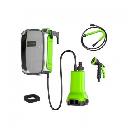 GREENWORKS 24 Volt accu Dompelpomp met 2 Ah accu en lader G24SWPK2