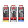 EINHELL Borenset - 15-delig - 5x hout / 5x hm / 5x hhs - 3x drill case 49109157