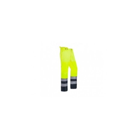 SIP Bosmaaierbroek HV 1SQ5-387 S Fluo Geel/Zwart EN ISO 20471 1SQ5-387-S