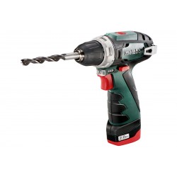 METABO Accu boorschroefmachine 10.8 volt 2 x 2,0 ah li-power, lc 40 powermaxx bs basic "top seller" 600080950