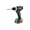 METABO Accu-boorschroefmachine 12 volt 2x lihd 4.0, asc 55 powermaxx bs 12 601036800