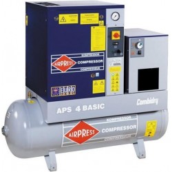 AIRPRESS Schroefcompressor APS 4 Combi Dry Basic 36954