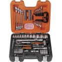 BAHCO Dopsleutelset 1/4-1/2 inch 92-deligmet ring- steeksleutelset S910