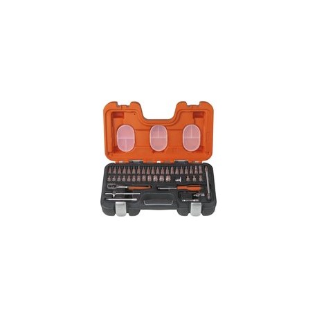 BAHCO Dopsleutelset 1/4 inch 46 delig S460