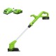 GREENWORKS 24 Volt Accu Trimmer en Kantensnijder G24LTK2
