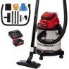 EINHELL TC-VC 18/20 li kit 3,0 ah accu nat-/droogzuiger, 1 accu, power x-change 2347131