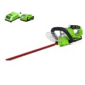 GREENWORKS 24 Volt Accu Heggenschaar G24HT57K2