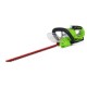 GREENWORKS 24 Volt Accu Heggenschaar zonder accu en lader G24HT57