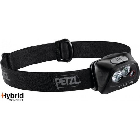 PETZL Tactikka core hoofdlamp zwart inc.1xli-ion LPEE099HA00